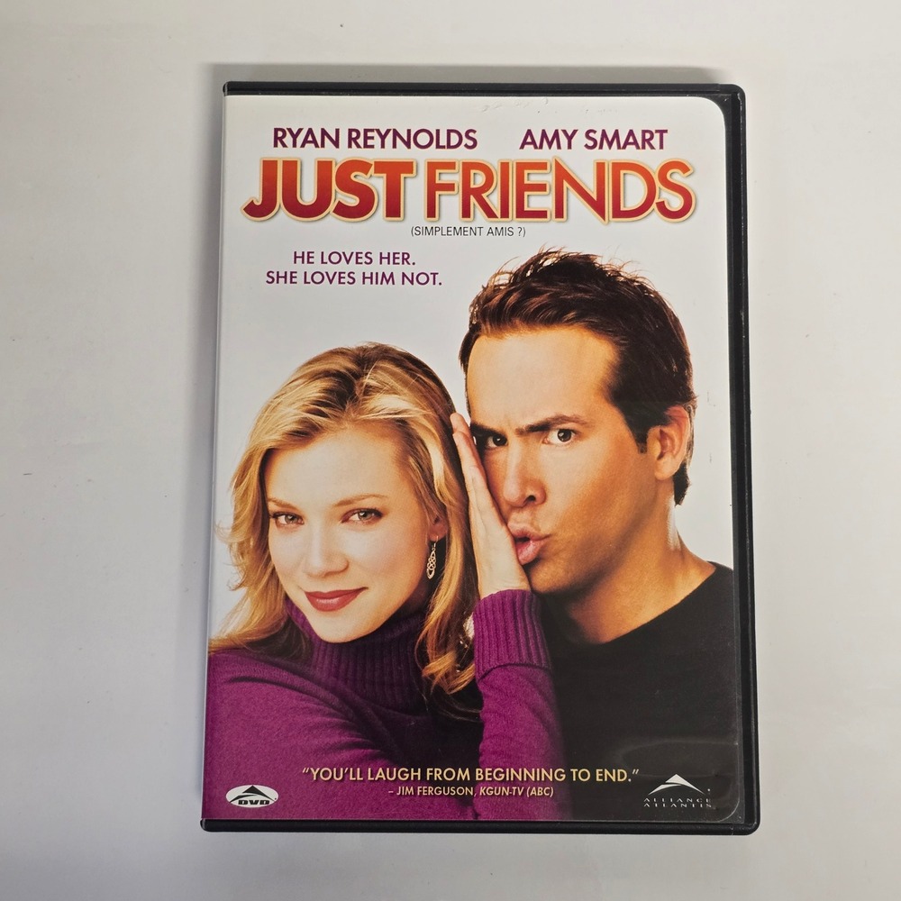Just Friends DVD 2006 Rom-Com Ryan Reynolds Amy Smart Anna Faris Y2K Comedy
